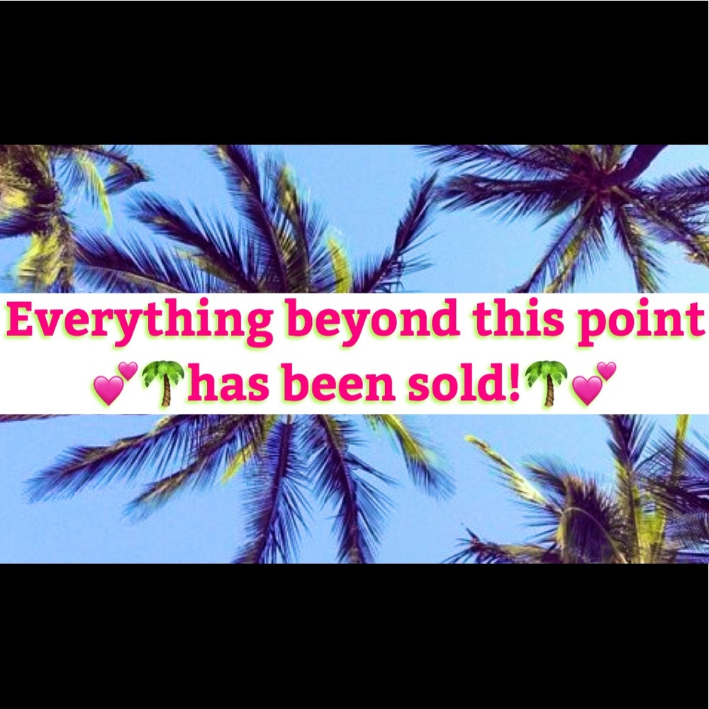 💕🌴SOLD🌴💕